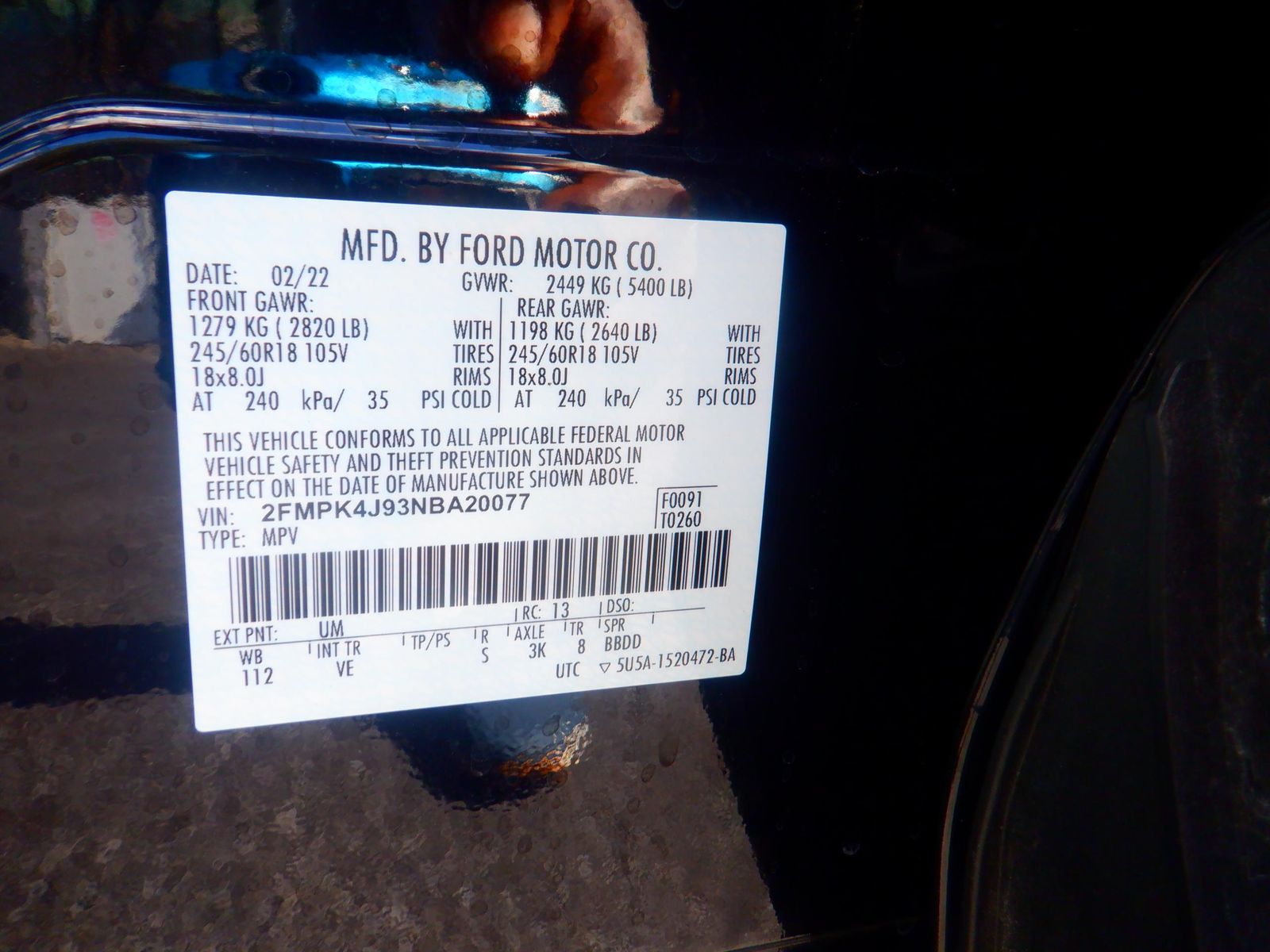 2022 Ford Edge SEL AWD