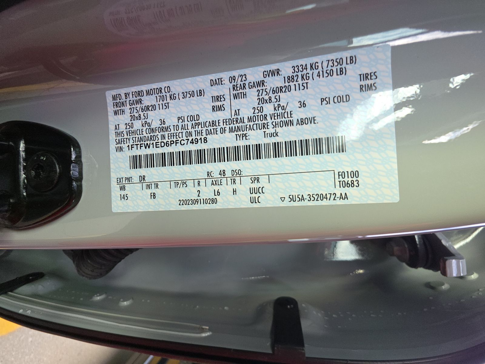 2023 Ford F-150 Hybrid XLT AWD