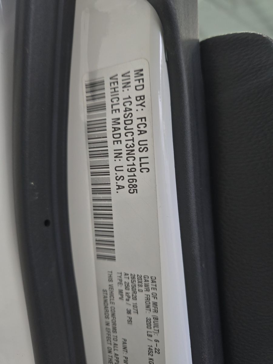 2022 Dodge Durango R/T AWD