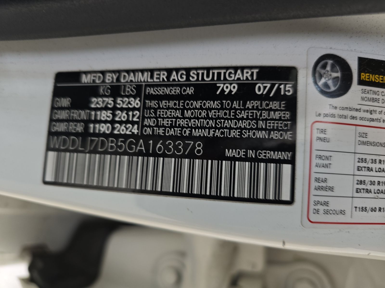 2016 Mercedes-Benz CLS CLS 550 RWD