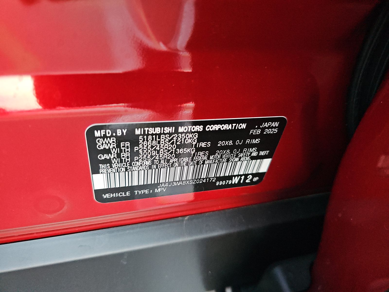 2025 Mitsubishi Outlander SEL FWD