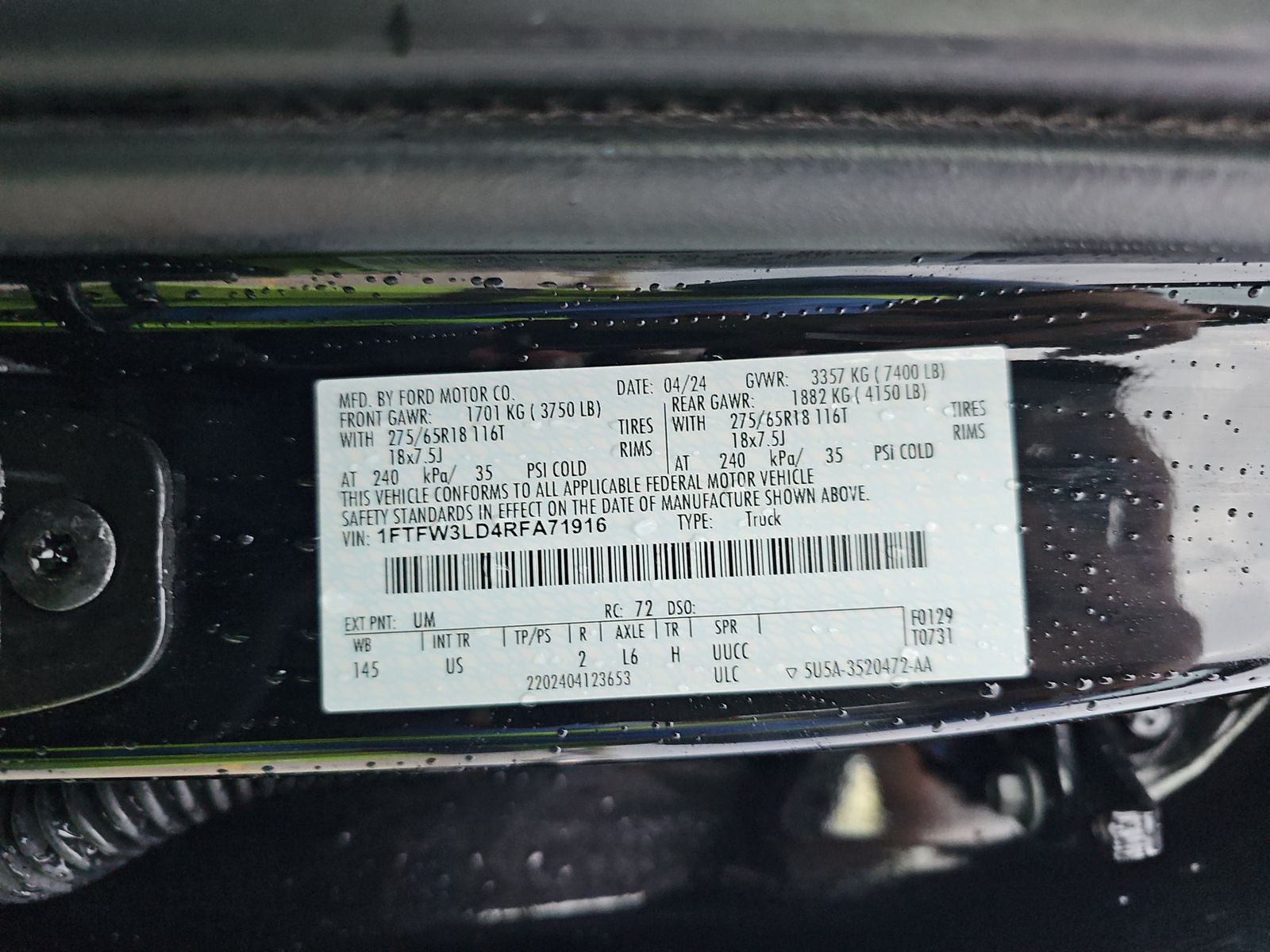 2024 Ford F-150 Hybrid XLT AWD