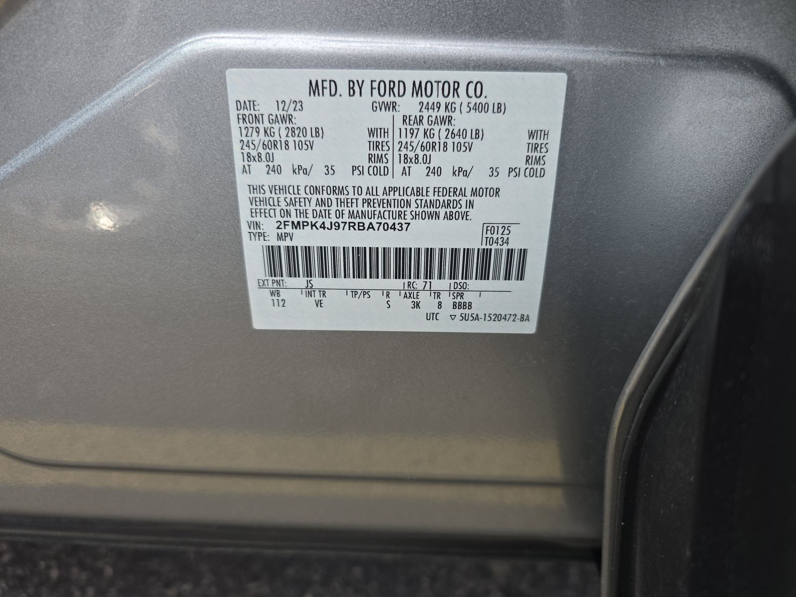 2024 Ford Edge SEL AWD