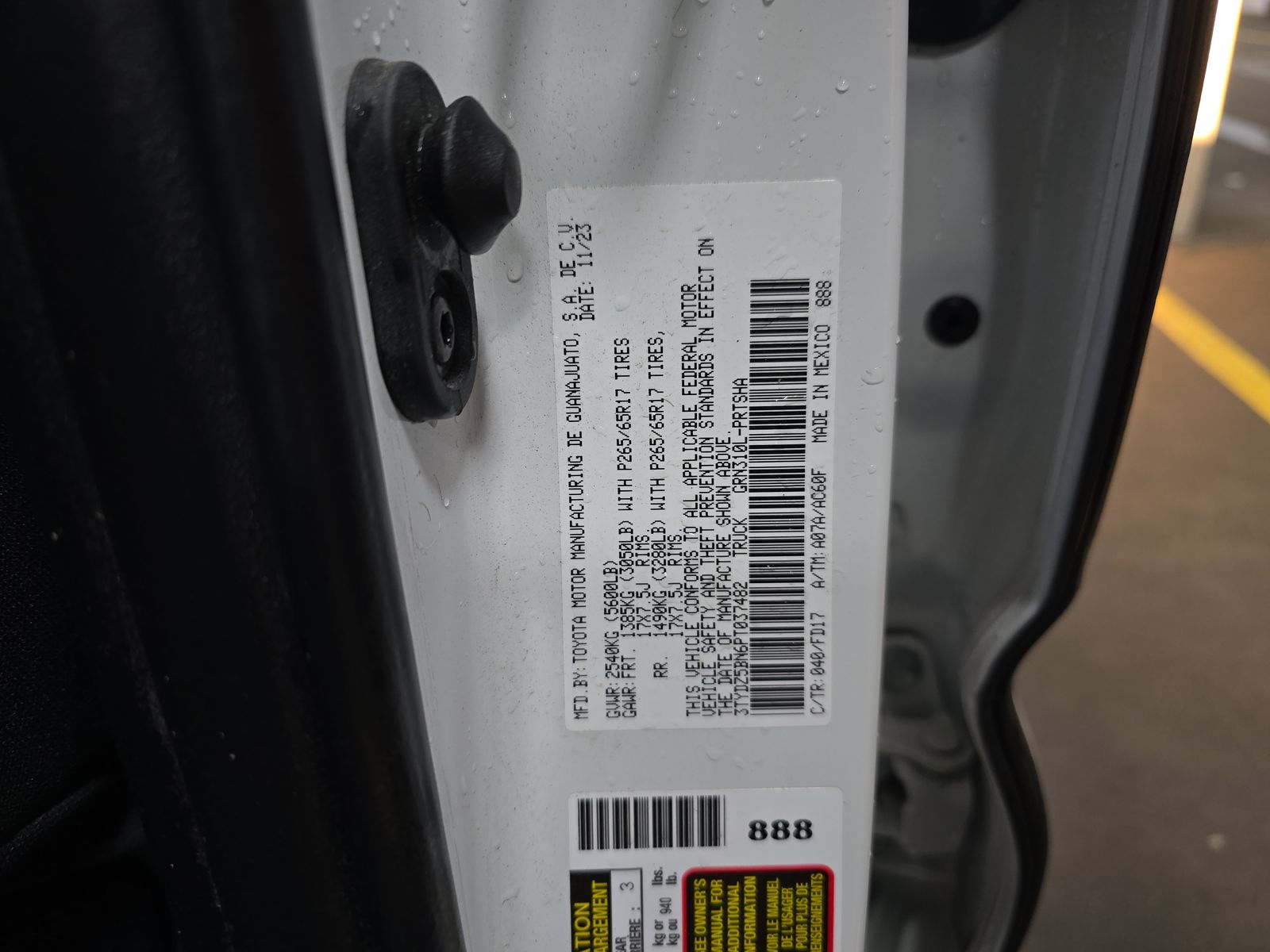 2023 Toyota Tacoma TRD Sport AWD