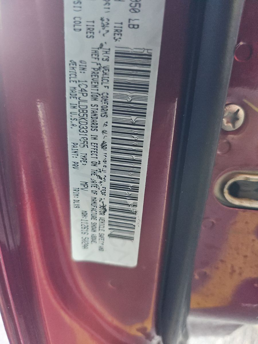 2019 Jeep Cherokee Limited FWD