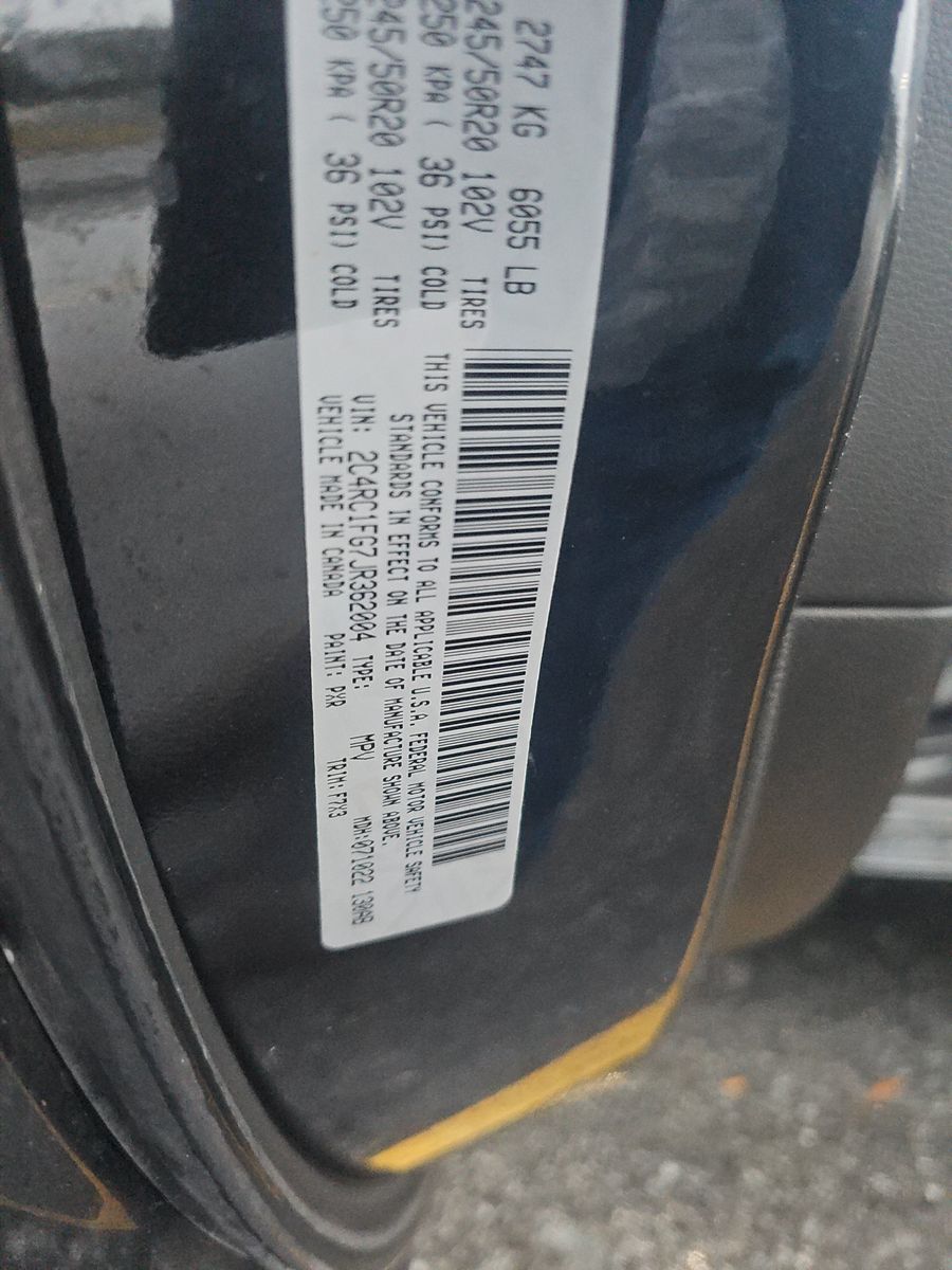 2018 Chrysler Pacifica Touring Plus FWD