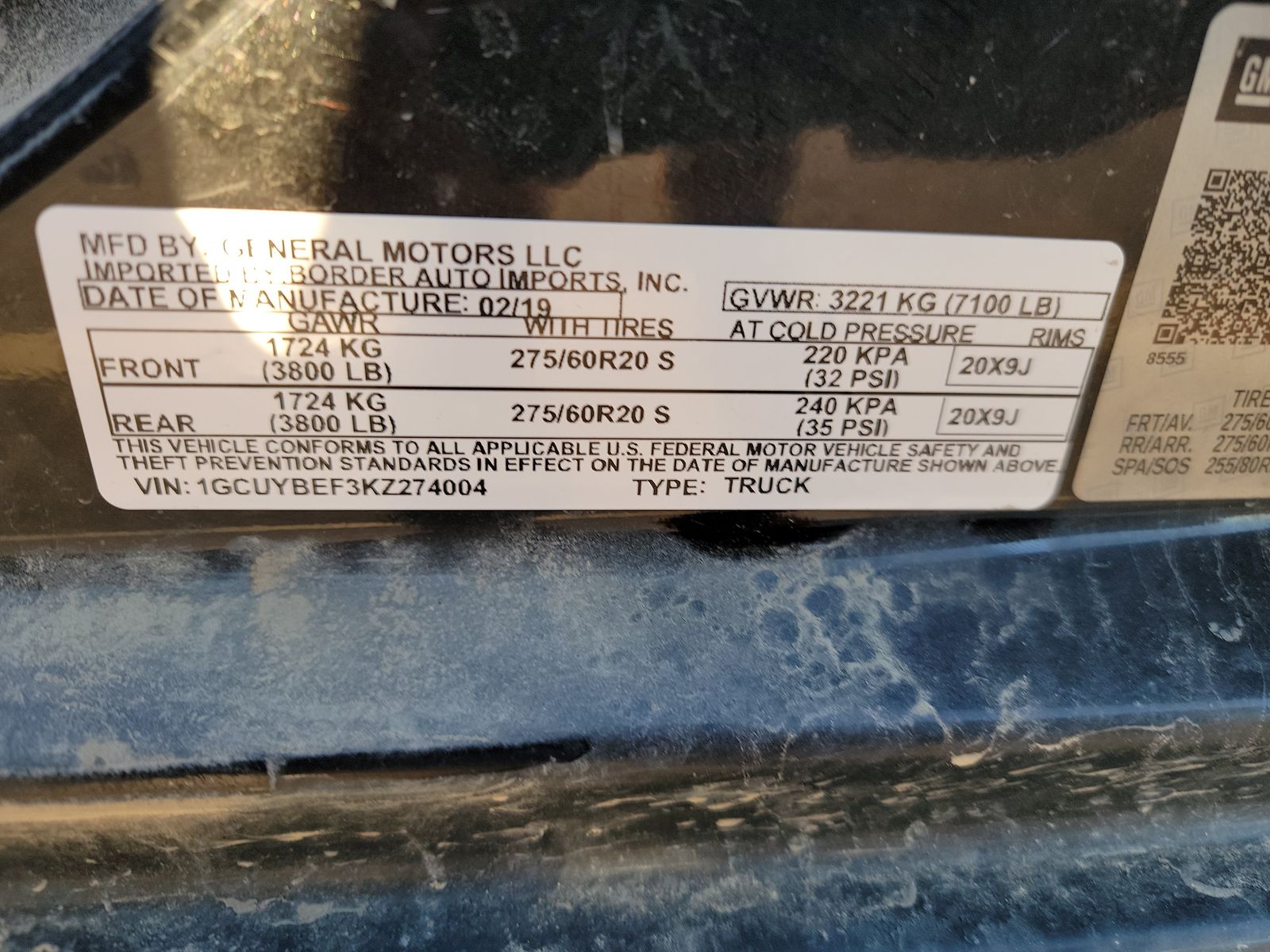 2019 Chevrolet Silverado 1500 Custom AWD