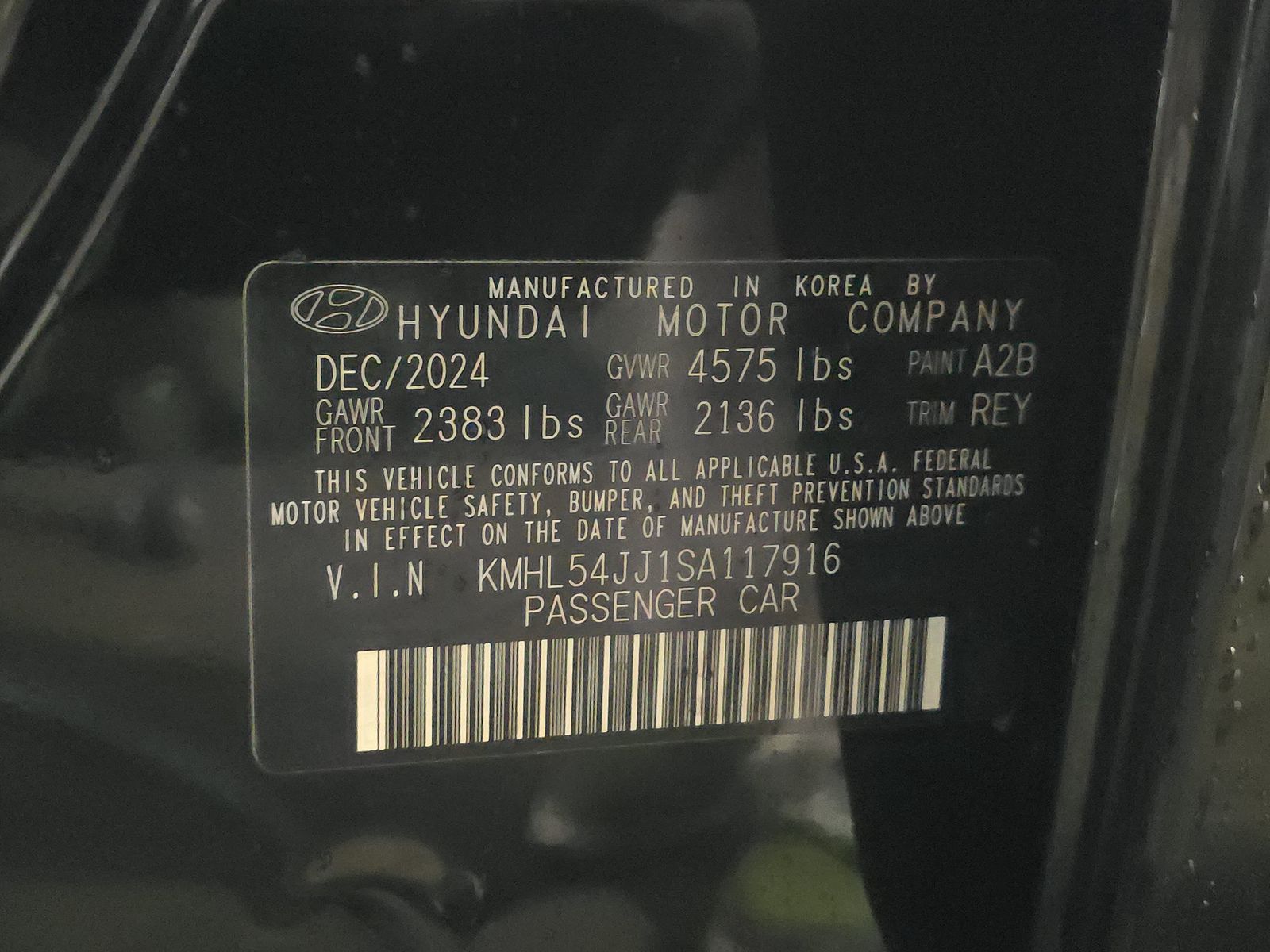 2025 Hyundai Sonata Hybrid Limited FWD