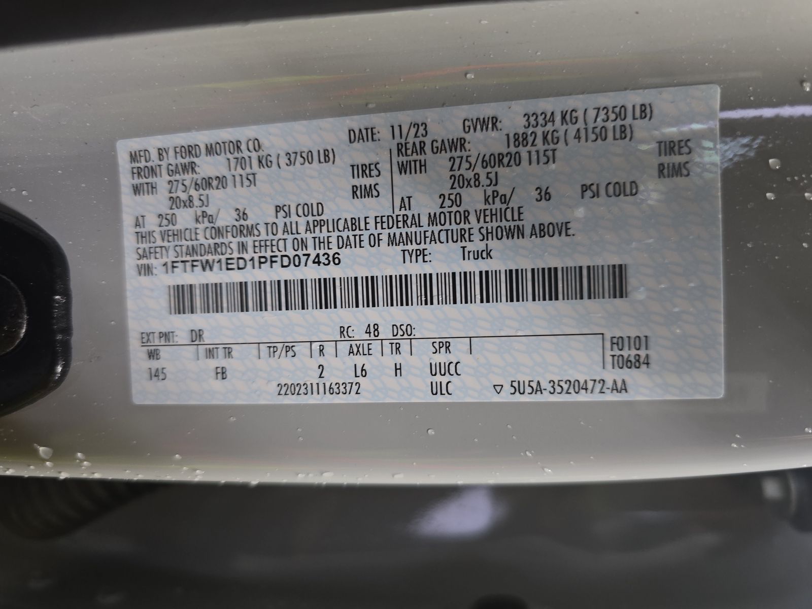 2023 Ford F-150 Hybrid XLT AWD