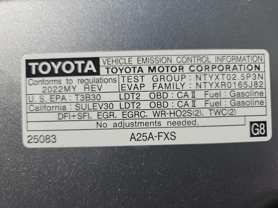 2022 Toyota RAV4 Hybrid SE AWD