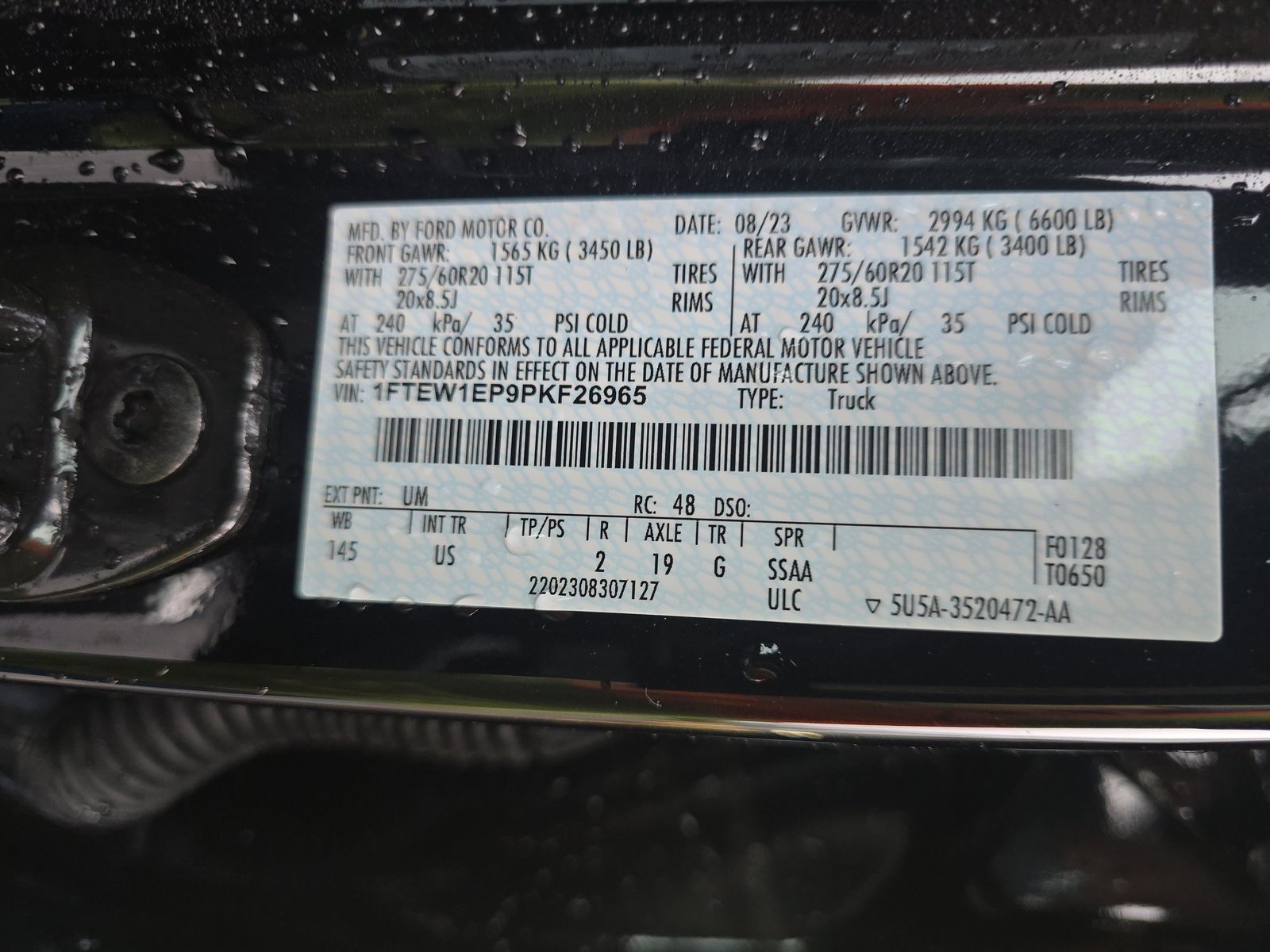 2023 Ford F-150 XLT AWD