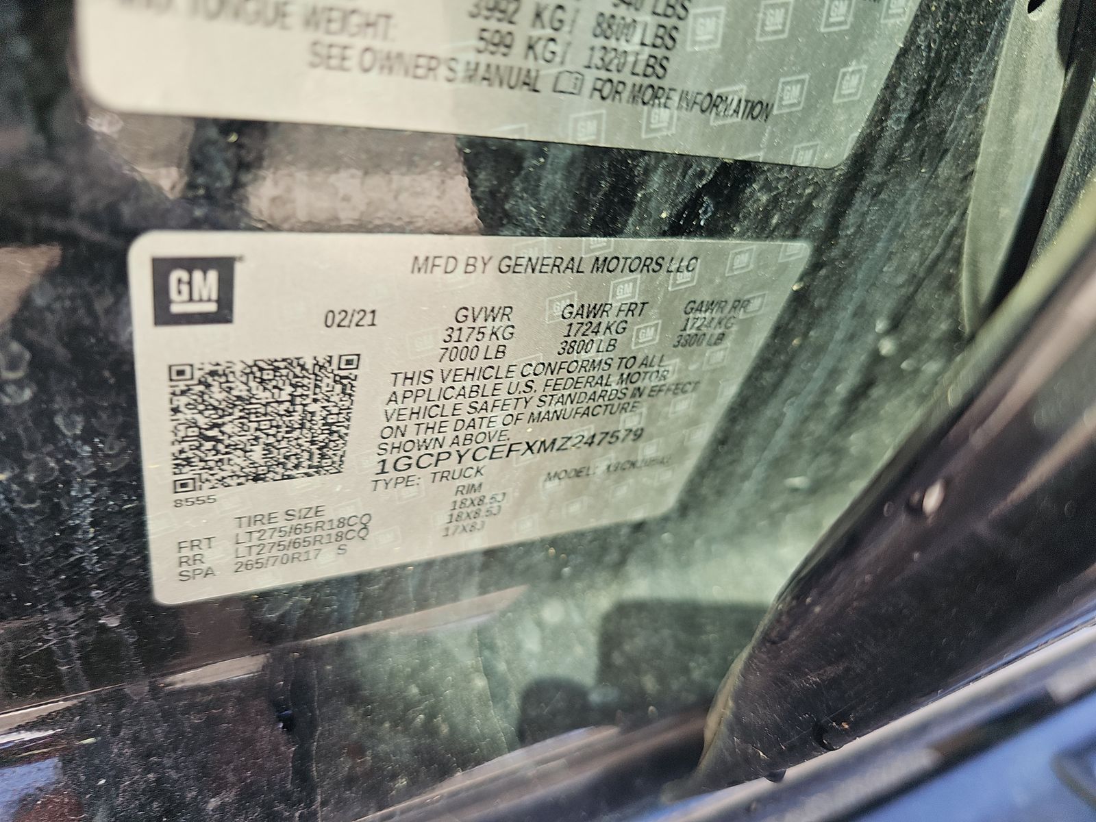 2021 Chevrolet Silverado 1500 Custom Trail Boss AWD