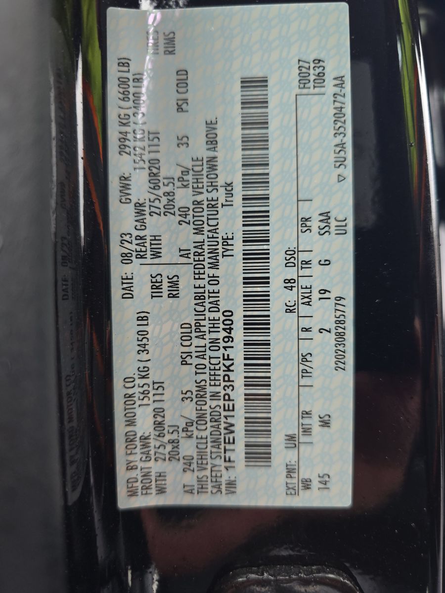 2023 Ford F-150 XLT AWD