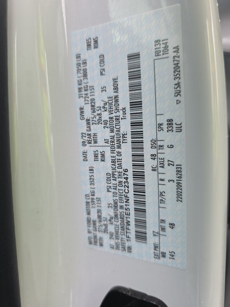 2022 Ford F-150 XLT AWD