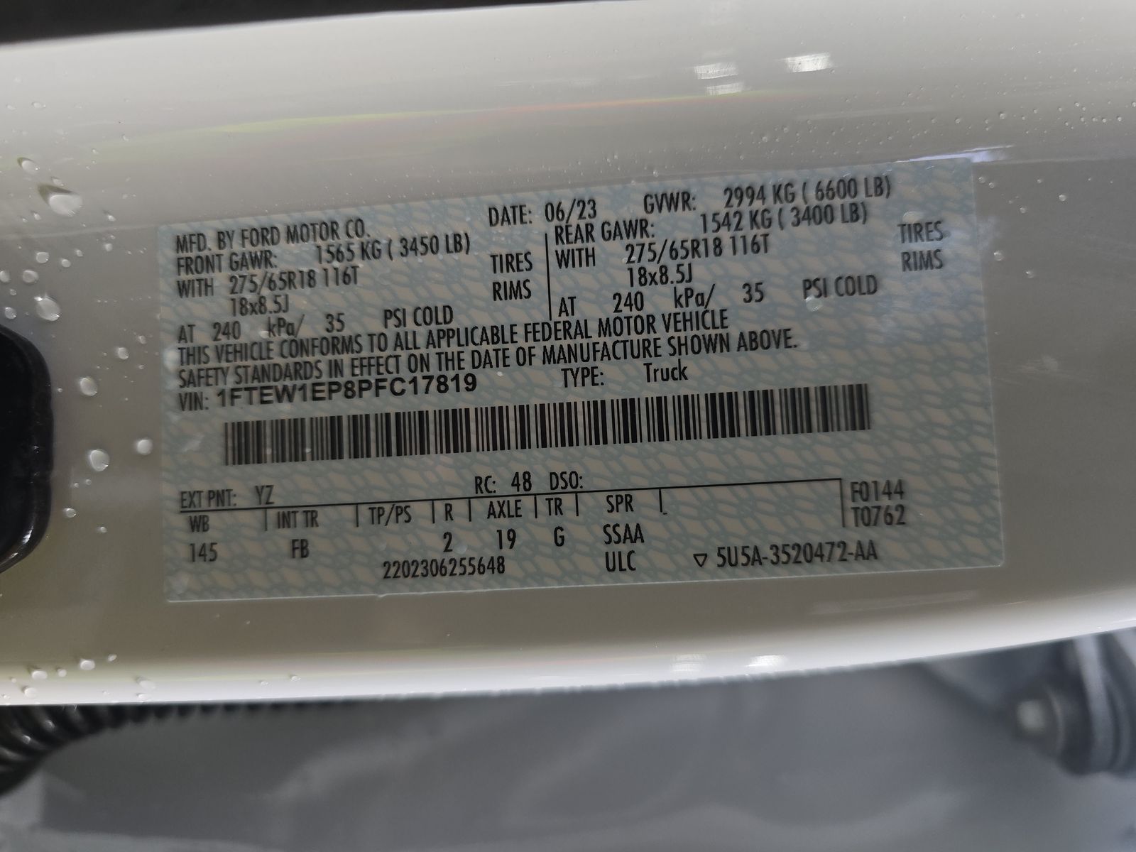 2023 Ford F-150 XLT AWD