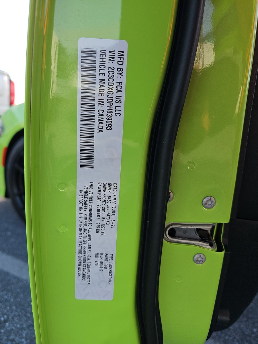 2023 Dodge Charger Scat Pack RWD