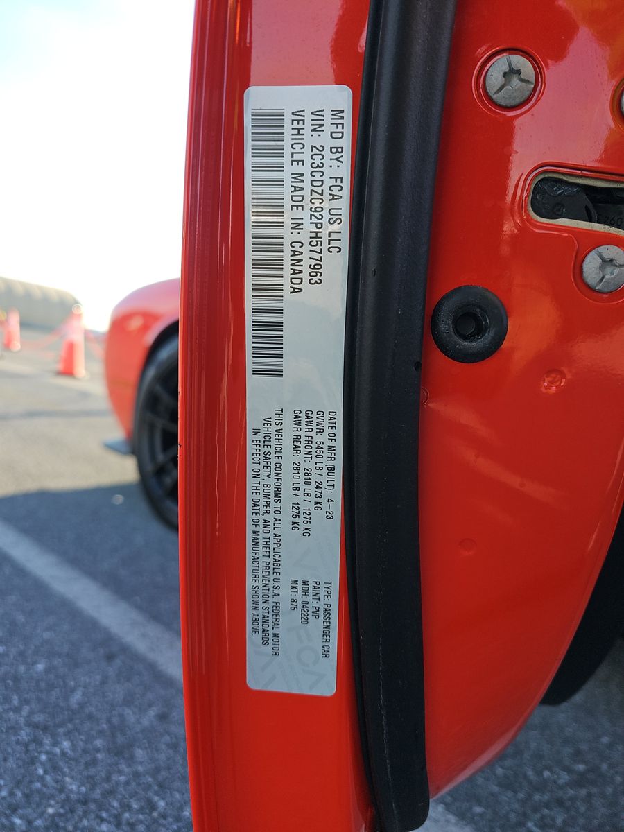 2023 Dodge Challenger SRT Hellcat Jailbreak RWD