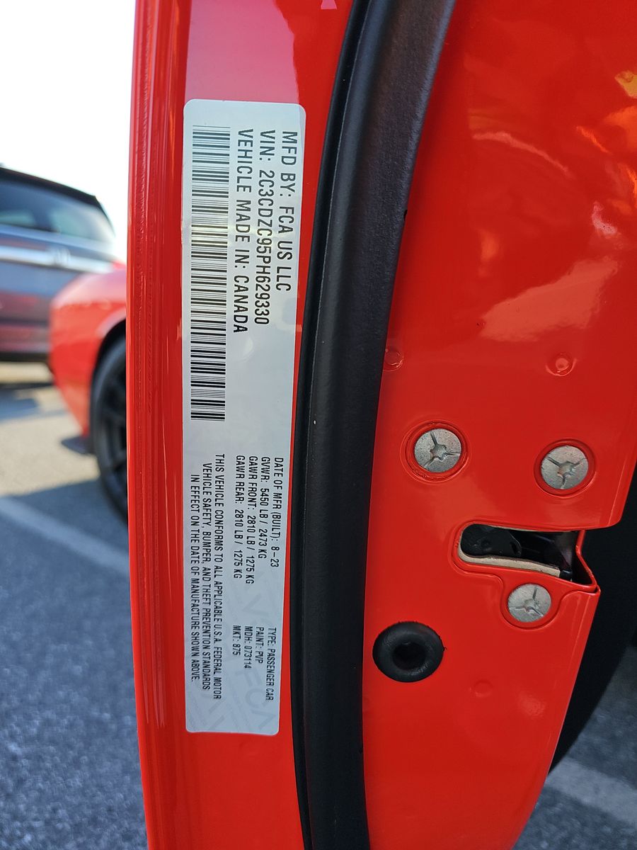 2023 Dodge Challenger SRT Hellcat Jailbreak RWD