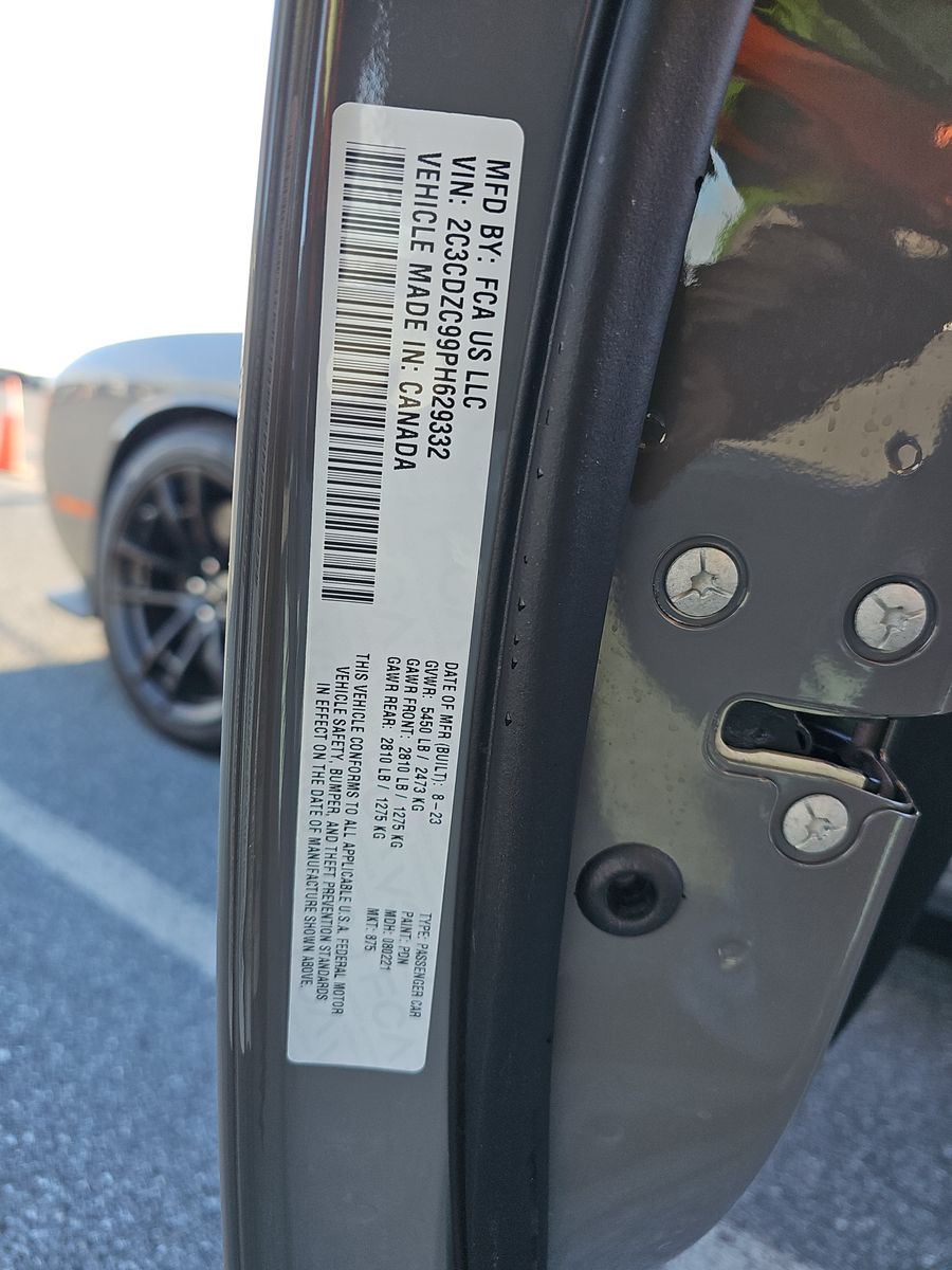 2023 Dodge Challenger SRT Hellcat Jailbreak RWD