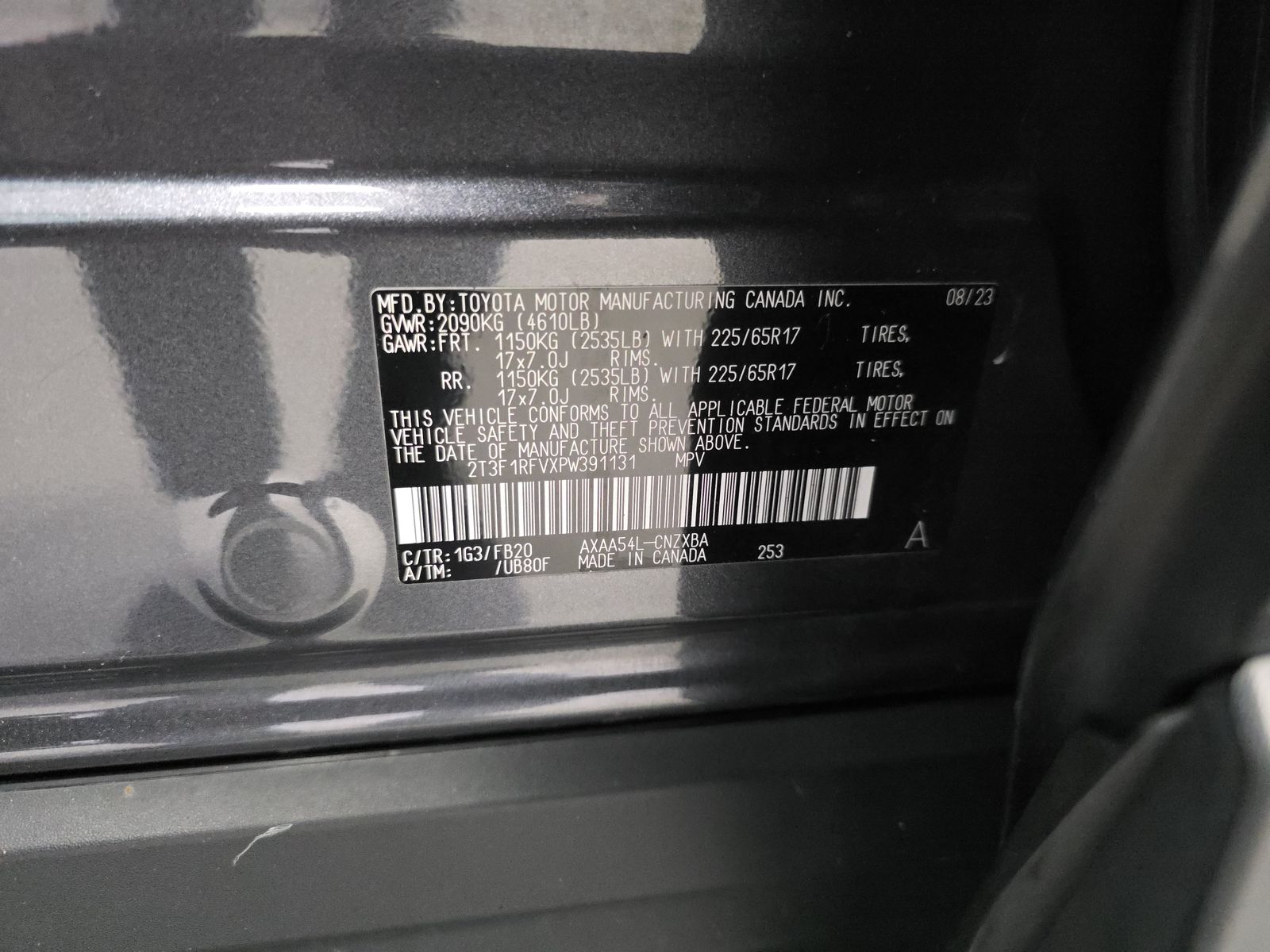 2023 Toyota RAV4 LE AWD