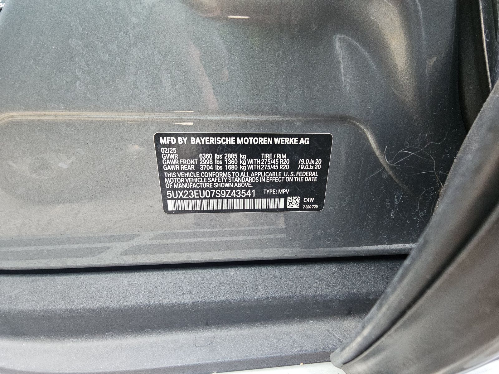 2025 BMW X5 xDrive40i AWD