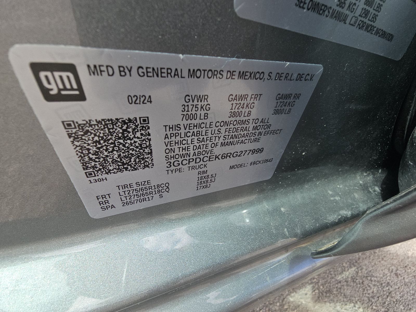 2024 Chevrolet Silverado 1500 Custom Trail Boss AWD