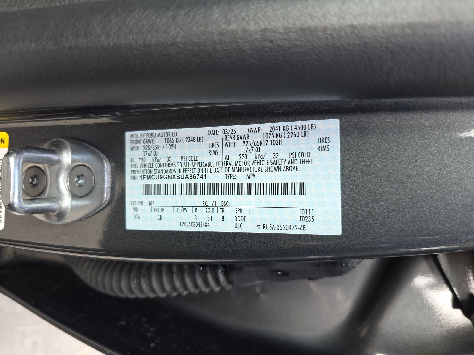 2025 Ford Escape Active AWD