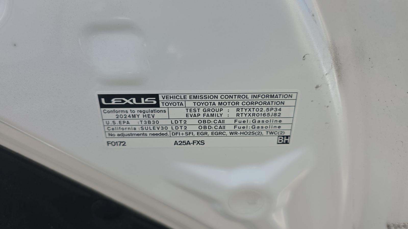 2024 Lexus RX RX 350h Premium Plus AWD