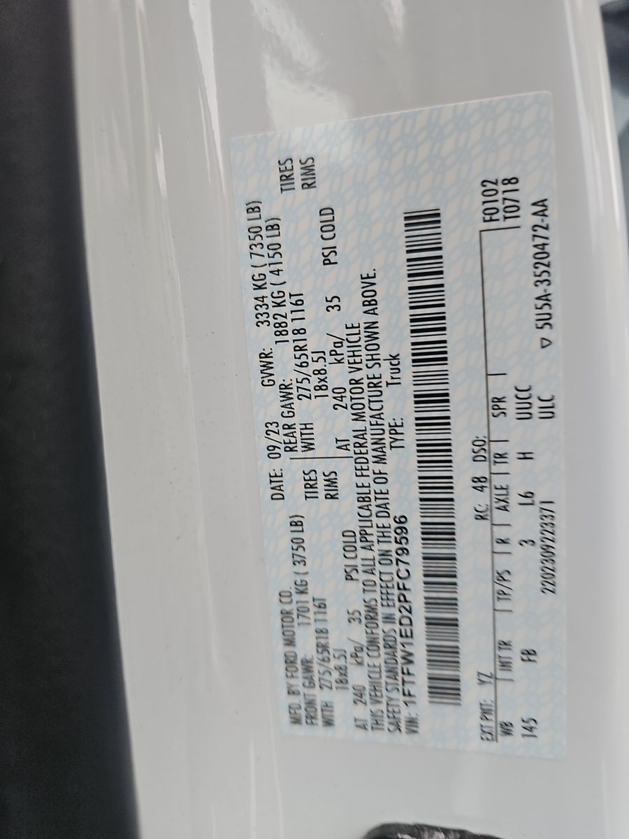 2023 Ford F-150 Hybrid XLT AWD