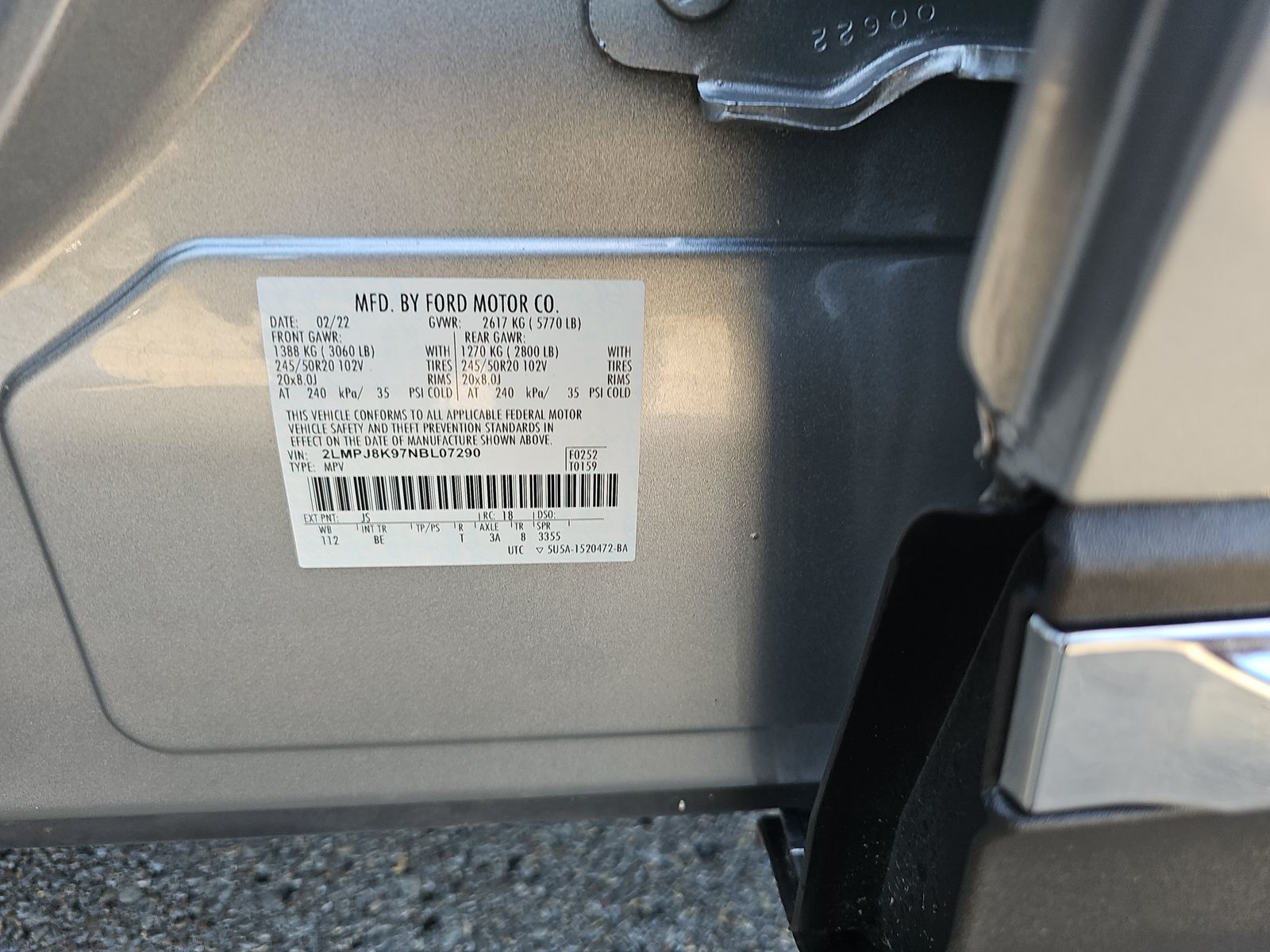 2022 Lincoln Nautilus Reserve AWD