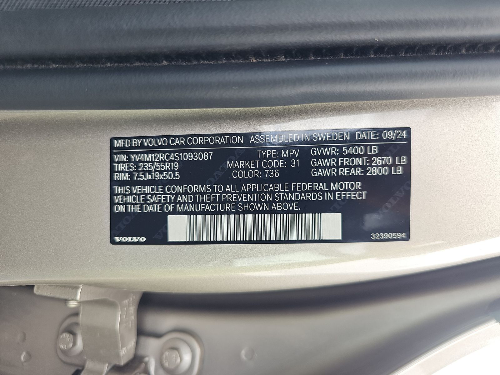 2025 Volvo XC60 B5 Plus AWD