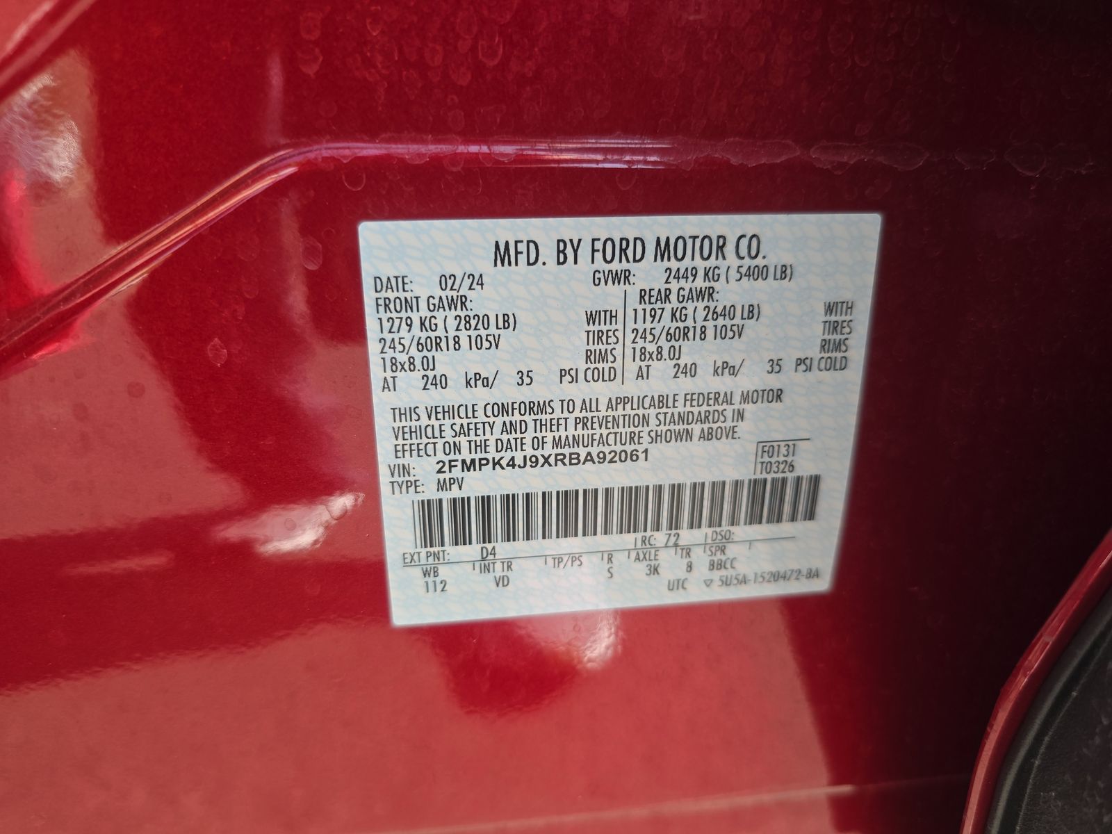 2024 Ford Edge SEL AWD