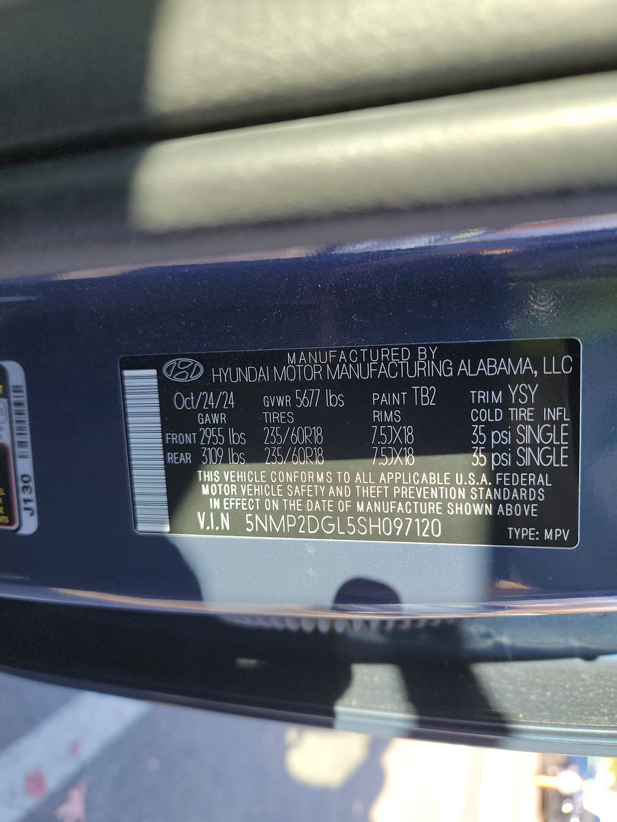 2025 Hyundai Santa Fe SEL AWD