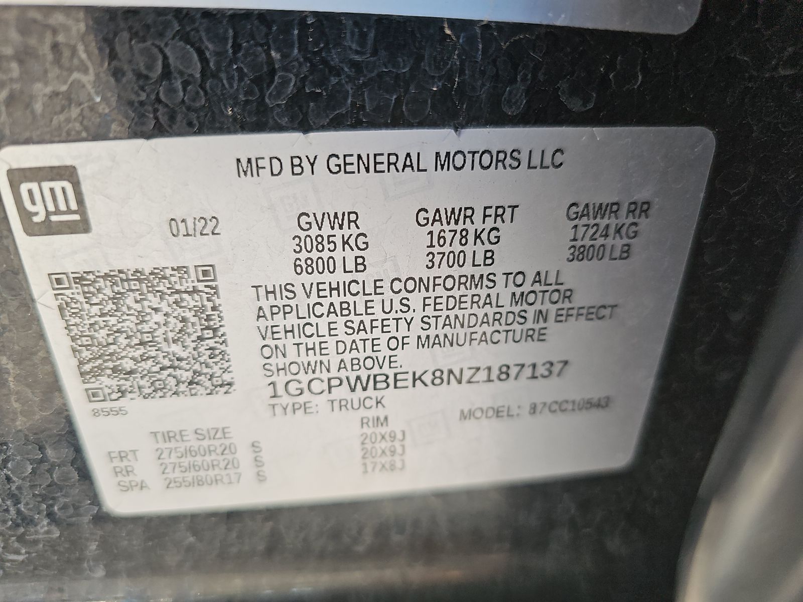 2022 Chevrolet Silverado 1500 Custom RWD