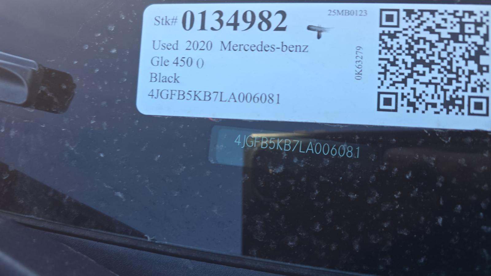 2020 Mercedes-Benz GLE GLE 450 AWD