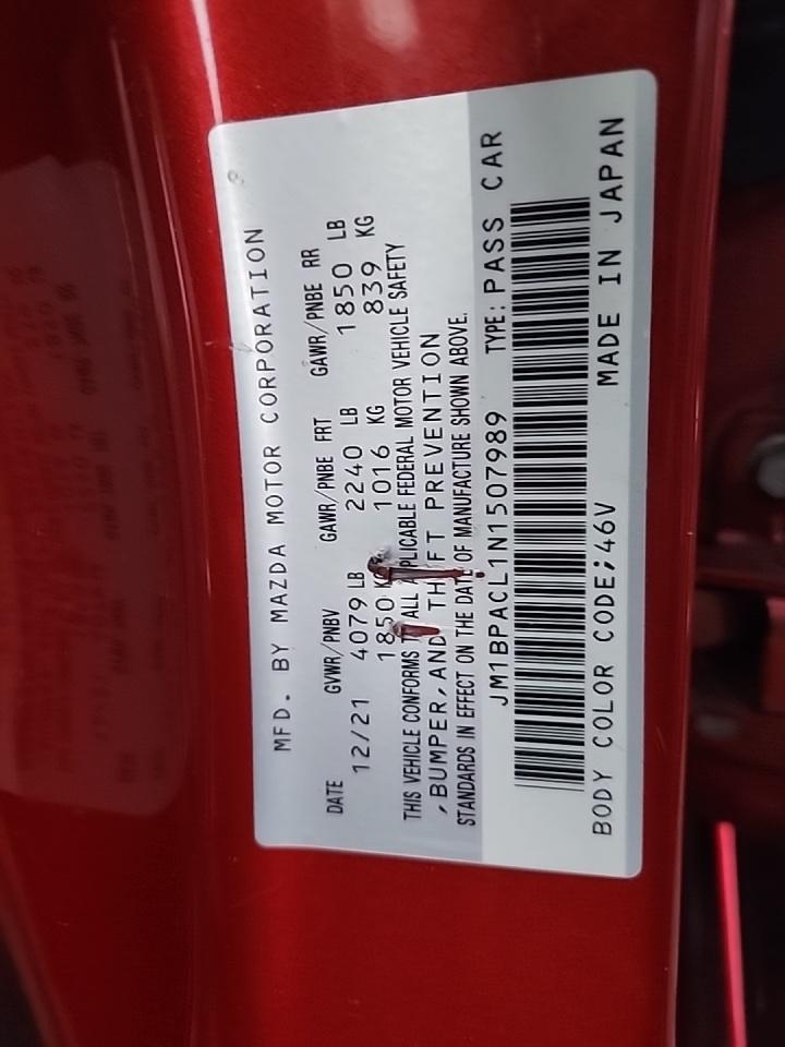 2022 MAZDA MAZDA3 2.5 S FWD