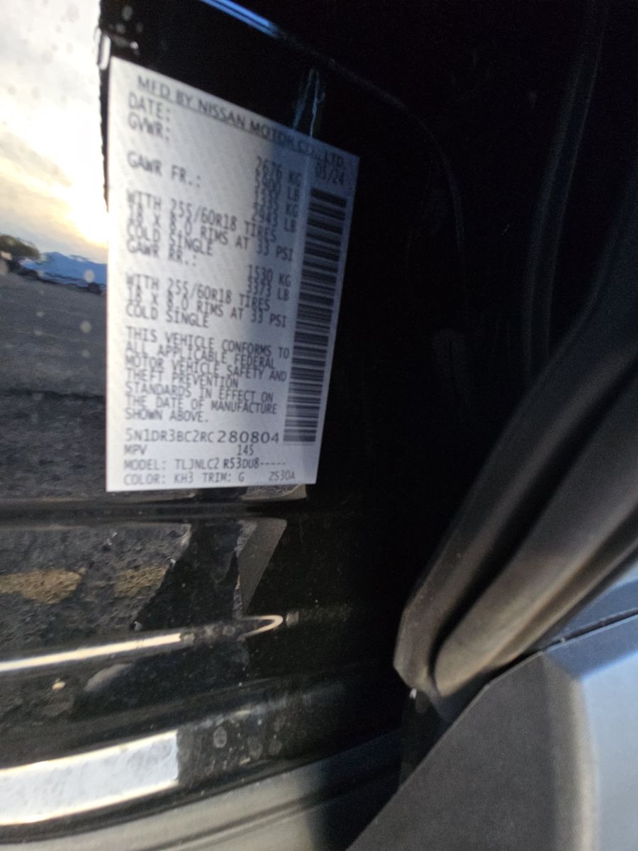 2024 Nissan Pathfinder SV AWD