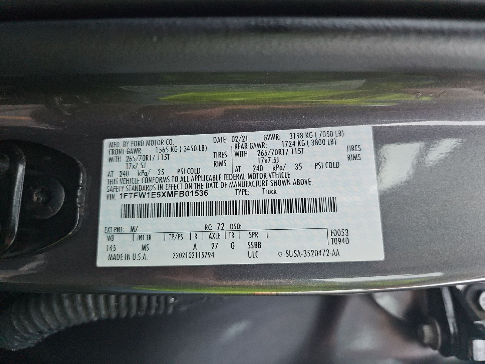 2021 Ford F-150 XLT AWD