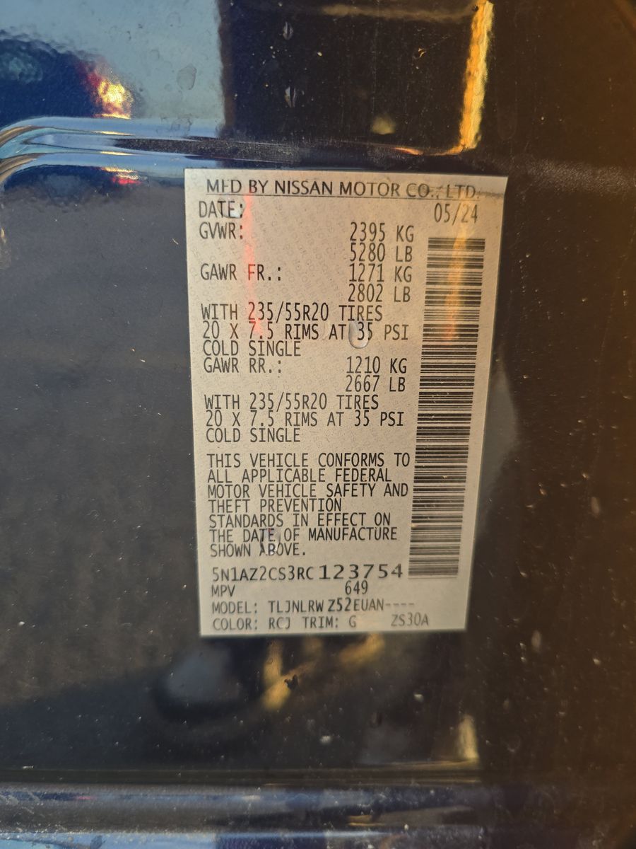 2024 Nissan Murano SL AWD