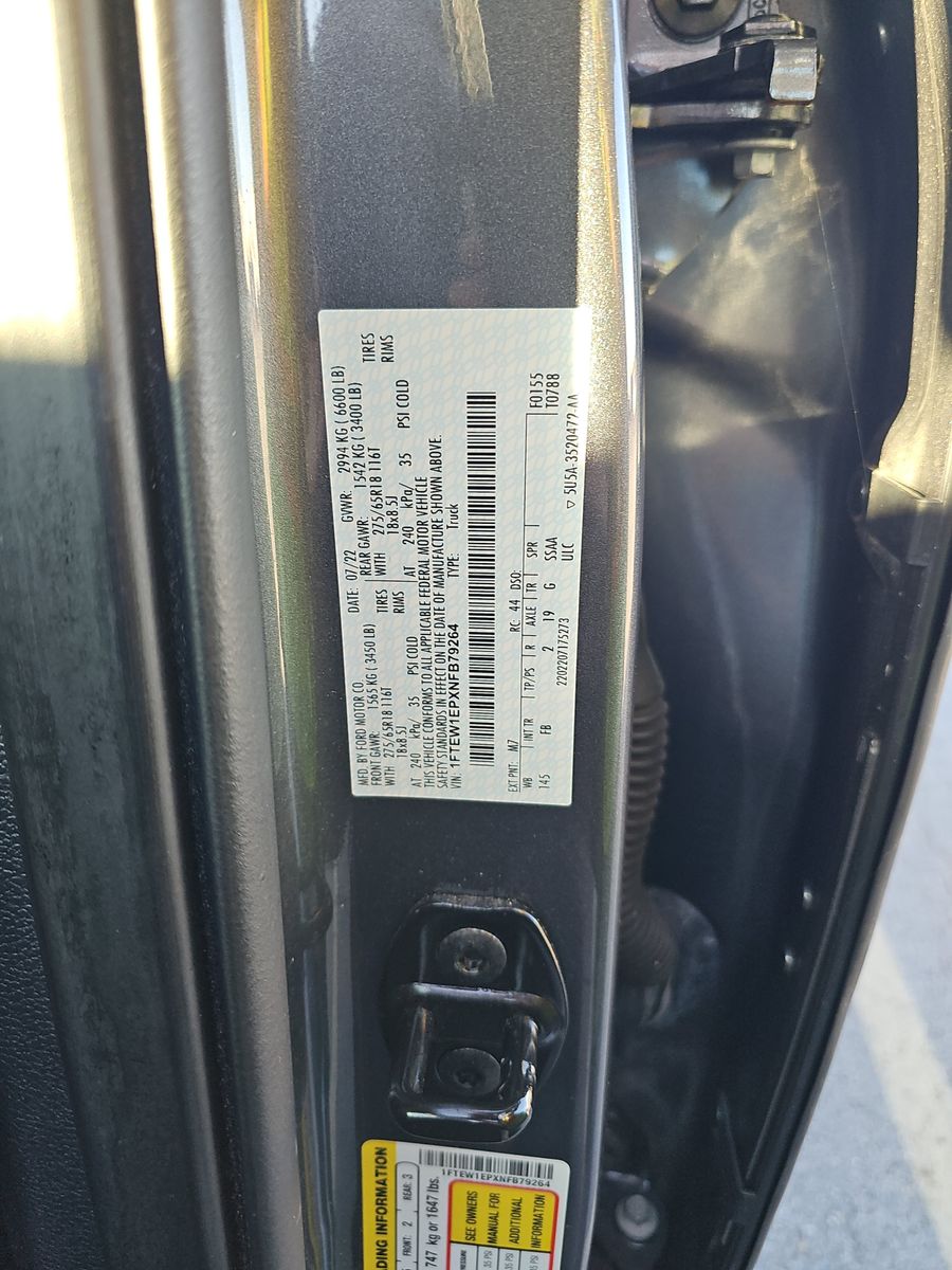 2022 Ford F-150 XLT AWD