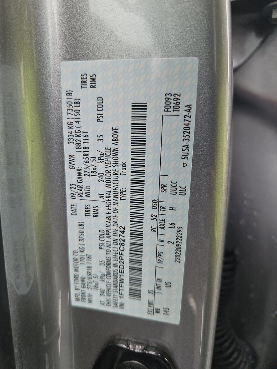 2023 Ford F-150 Hybrid XLT AWD