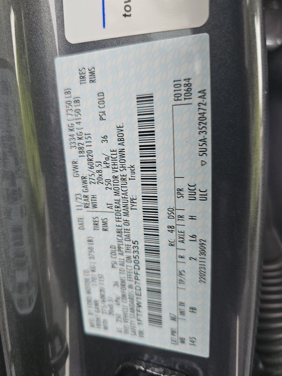 2023 Ford F-150 Hybrid XLT AWD