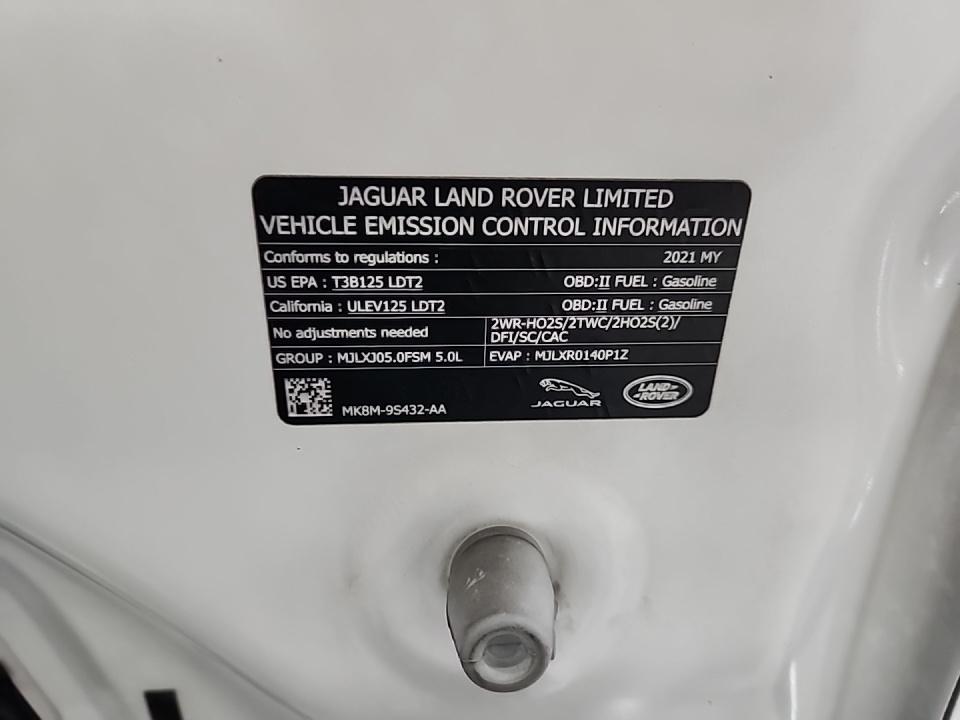 2021 Jaguar F-PACE SVR AWD