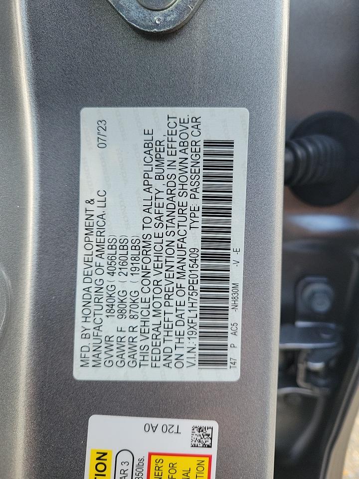 2023 Honda Civic EX-L FWD