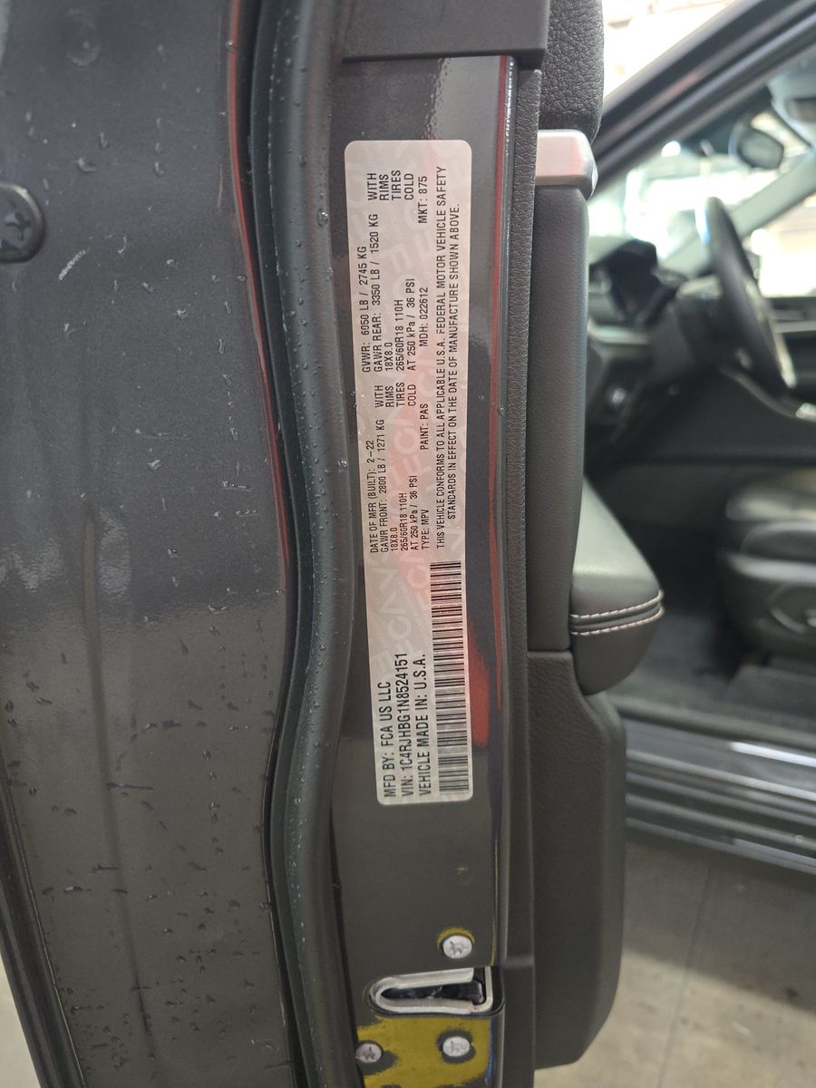 2022 Jeep Grand Cherokee Limited AWD