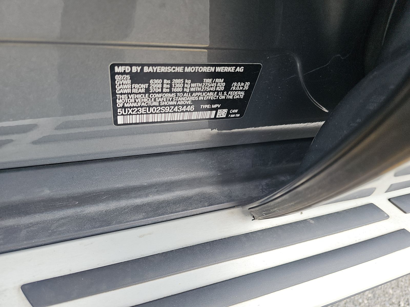 2025 BMW X5 xDrive40i AWD