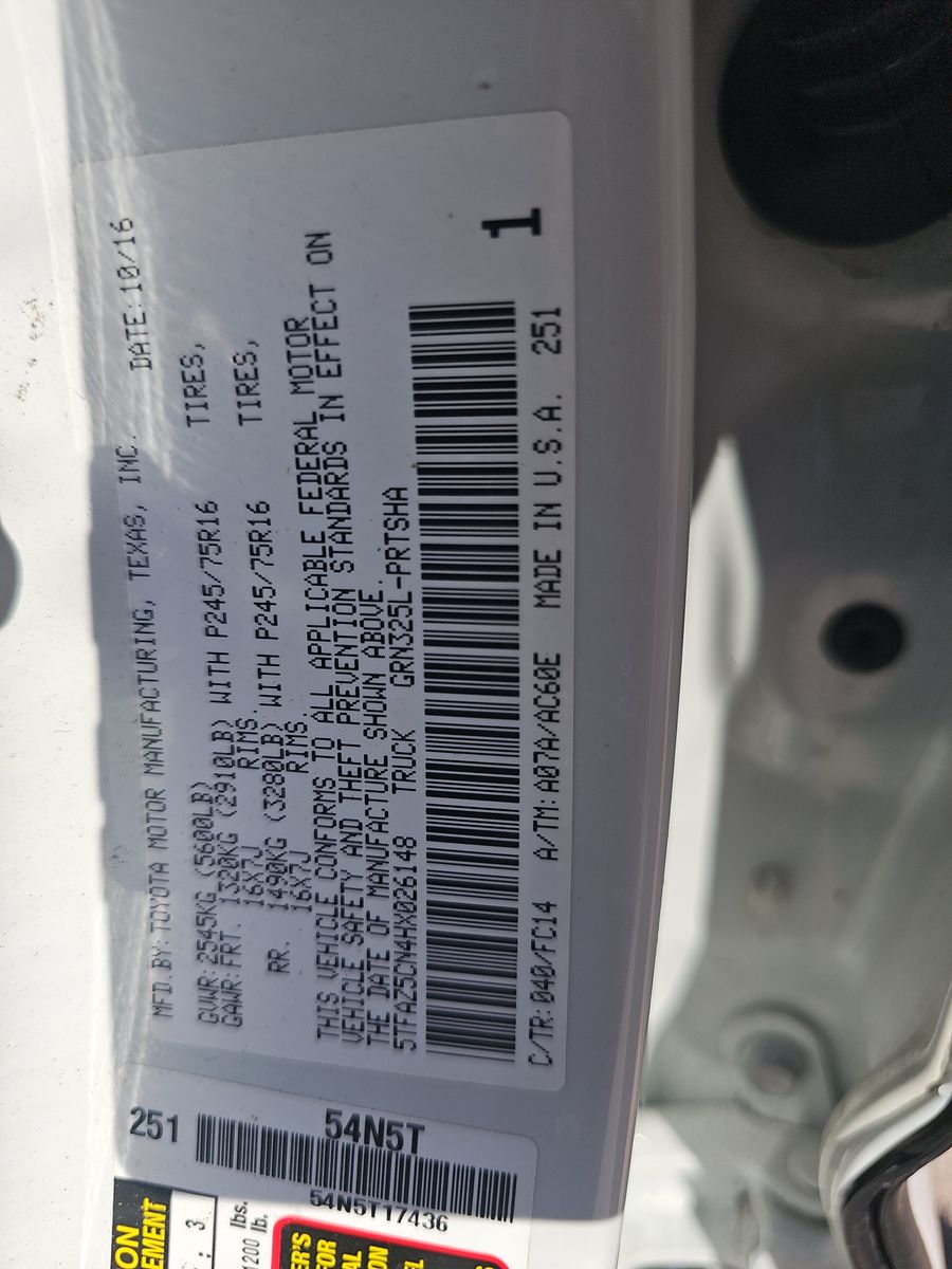 2017 Toyota Tacoma TRD Sport FWD