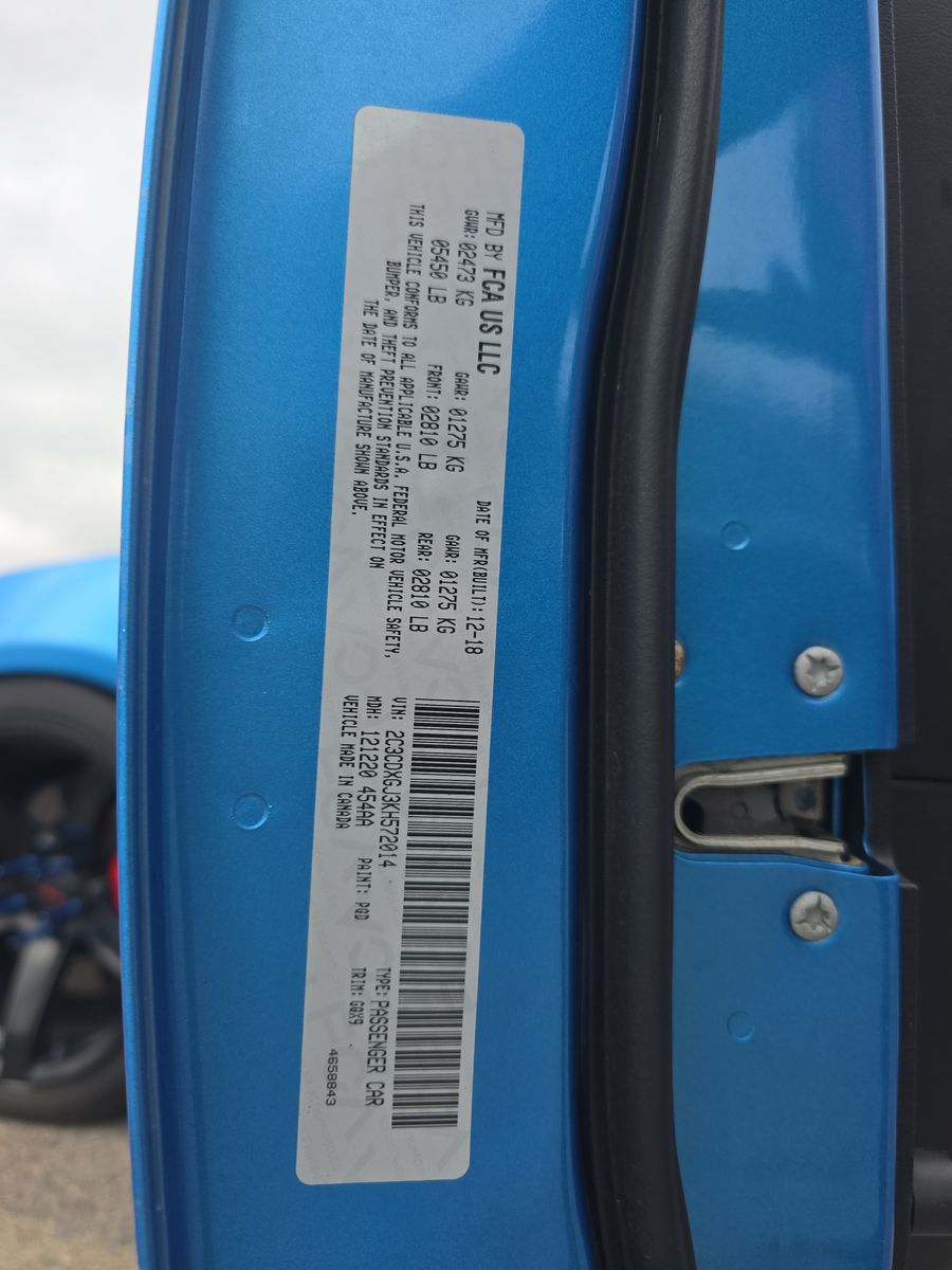 2019 Dodge Charger Scat Pack RWD