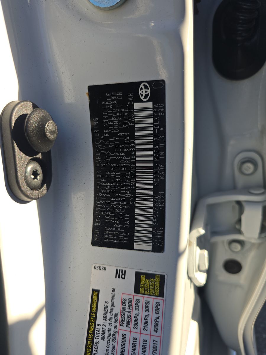 2024 Toyota Corolla XSE FWD