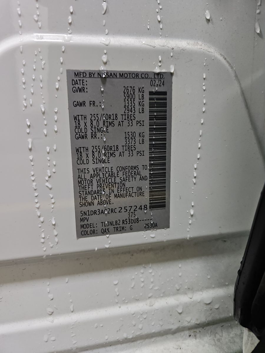 2024 Nissan Pathfinder S AWD